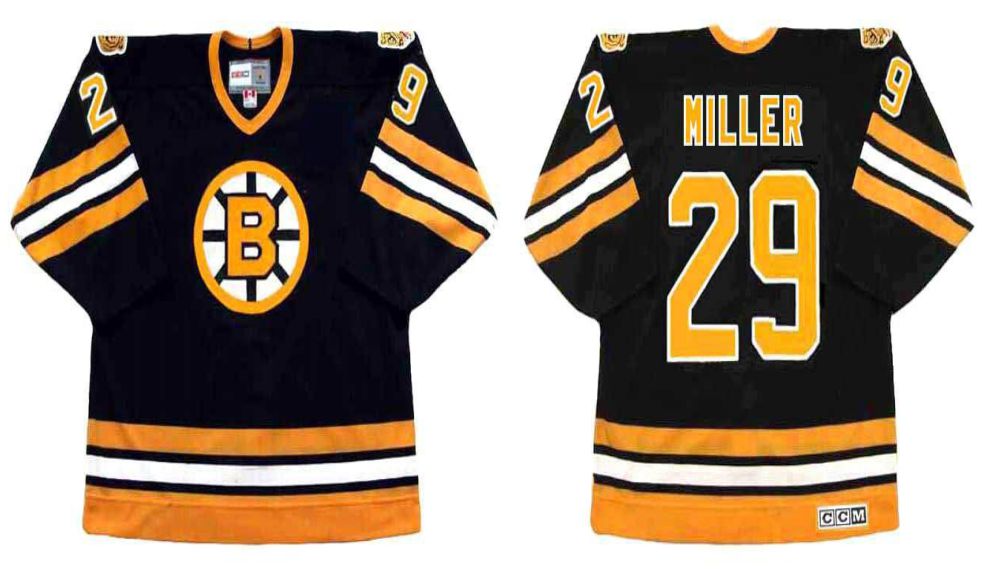 2019 Men Boston Bruins #29 Miller Black CCM NHL jerseys->boston bruins->NHL Jersey